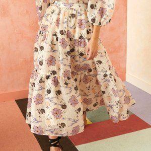 Ulla Johnson Chantal Skirt Quartz - Size 4